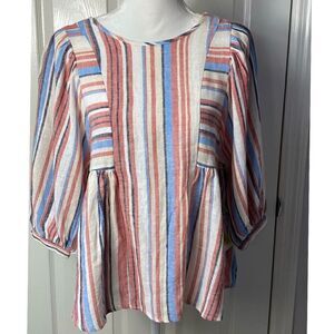 DEPT222 Small Top Indingo Surf NWT